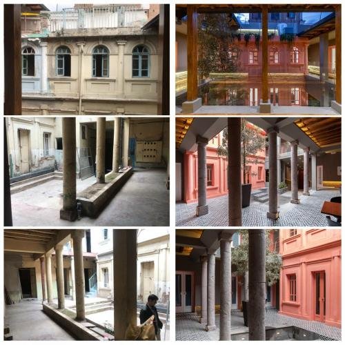 Republica Rosa  Antes y después